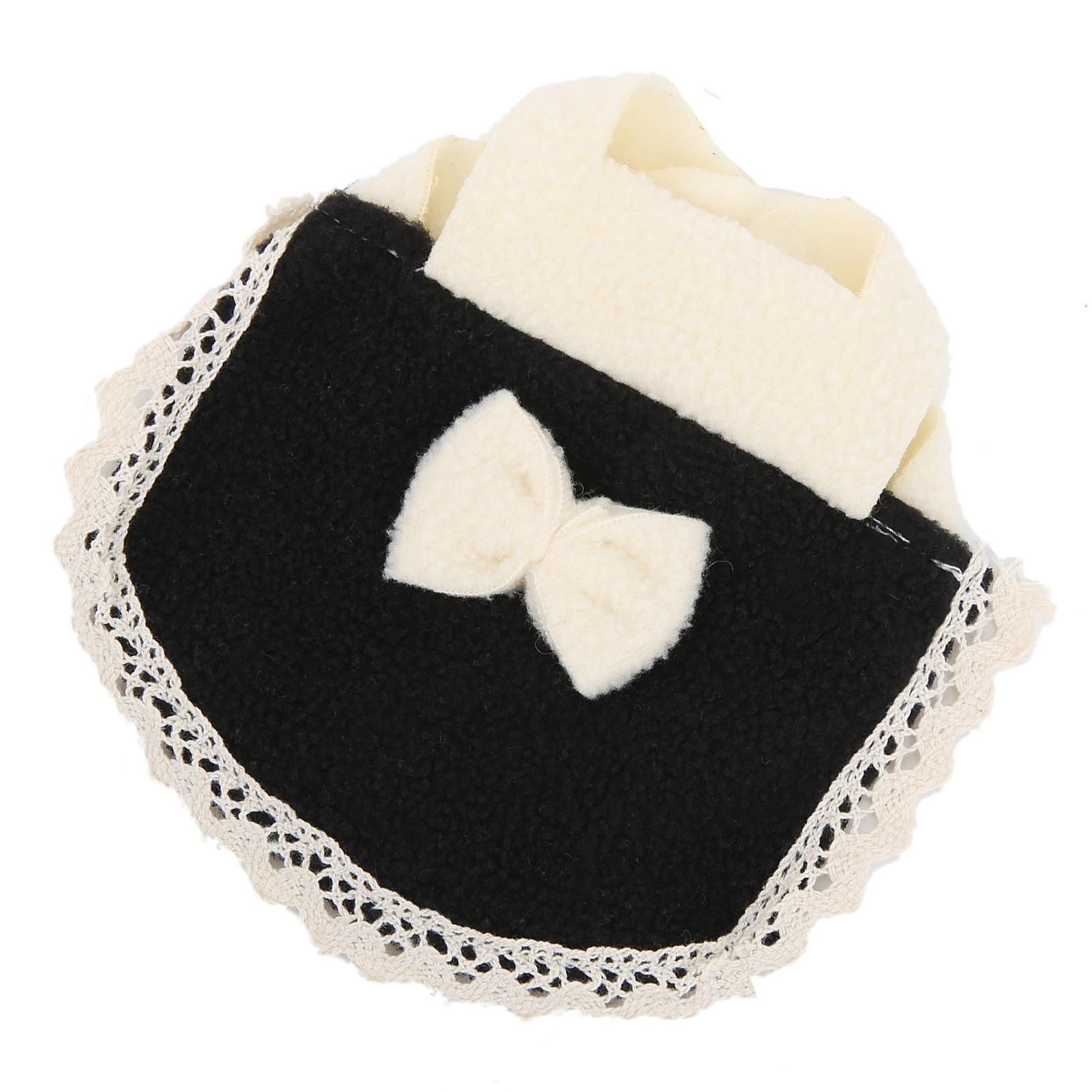 

Hamster Cloak Outfits with BowKnot Soft Fleece Mini Pet Clothes for Small Animal Type 3