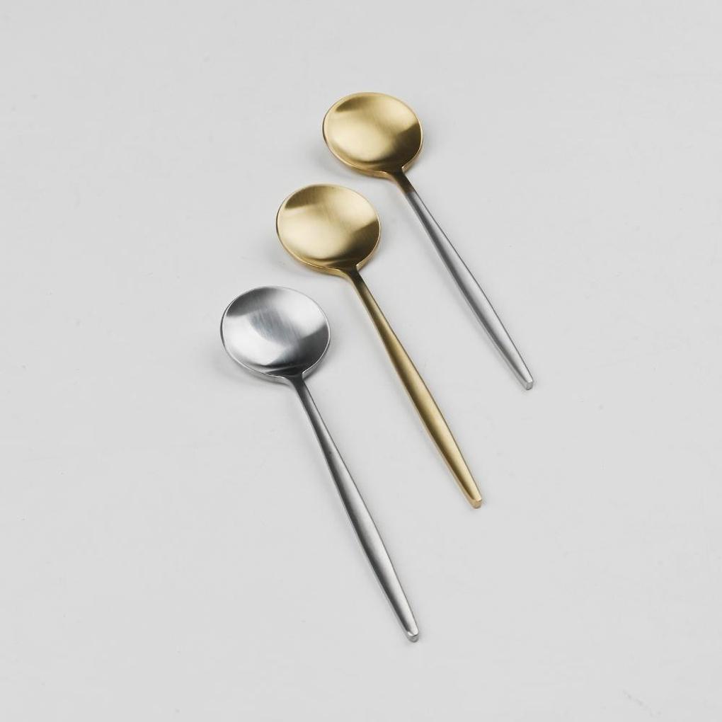 Avella Matte Stainless Steel Teaspoon in 3 Colors