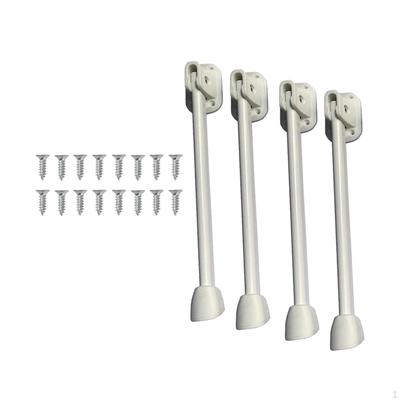 4 Pcs Foldable Table Legs Heavy Duty Extendable Adjustable Portable for Coffee Side