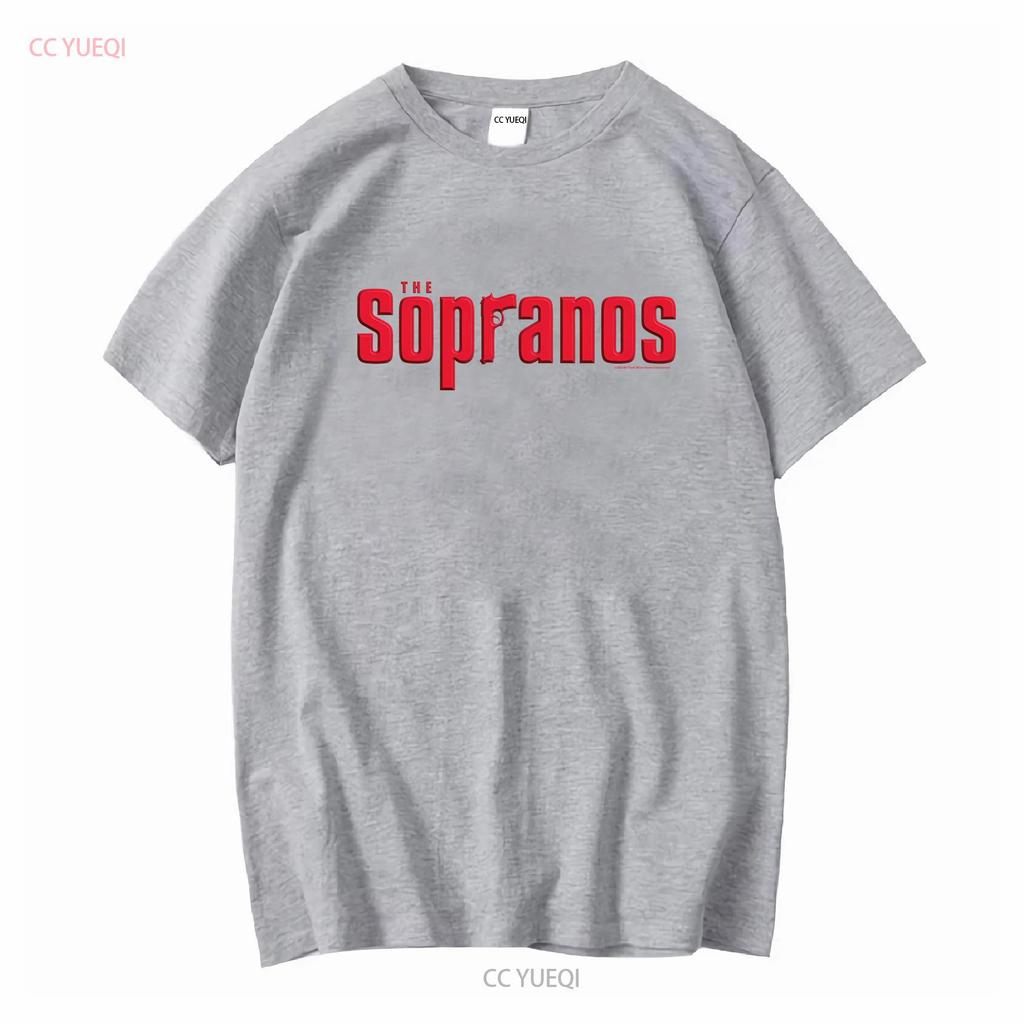 Vintage 2000 Logo The Sopranos HBO TV Show Promo Tričko Velikost XL Černá Y2k vintage Vyprané Měkké grafické Lehce