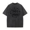 Always My Sister Forever My Lovers Day All Cotton Round Collar Tops Tees Slogan Washed T Shirts Latest vintage T Shirt