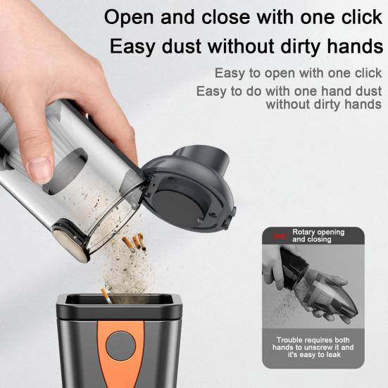 Yousheng Akumulátorový ruční vysavač 5500 Pa Silné sání Nízká hlučnost Kompaktní přenosný vysavač do auta Odstraňovač prachu