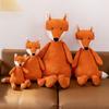Cute Striped Little Fox Doll Plush Toy Hug Fox Doll Children'S Soothing Ragdoll Birthday Gift