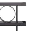 ASSEN Fence Panel Grey 170 x 150 cm Steel