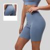 New Summer Fitness Yoga Shorts for Women Hip-raising High-waisted Elastic Leggings Sports Running Pants Female