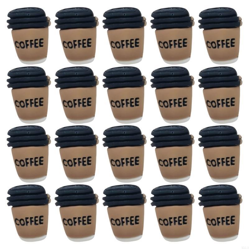 

MXLA Stylish Coffee Cup Corkboard Pin for Office Supplies and Home Use Craft from Sturdy Cork Resin Materials Daily Use