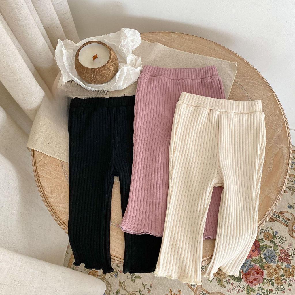 2024 Spring Unisex Baby Striped Pocket Top & Trousers Set