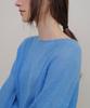 ANDNEEDS Boat Neck Sheer Knit (Blue)