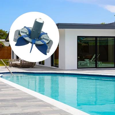 Yousheng 1/2Pcs Cyclonic Scrubbing Turbine Compatible for MX6/MX8 Pool Cleaner, R0714300 Pool Cleaner Turbine Assembly Part with Rotating Brushes,