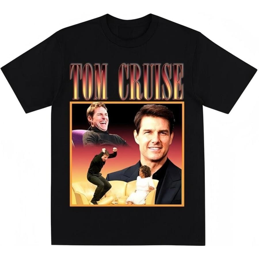 Unisex T-shirt Aija Tom Cruise Shirt for Movie Fans Vintage 90s Tom Cruise T-Shirt