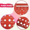 Thread Checker Bolt Size , Metric, Portable High Performance Quick Measurement Measuring Tool