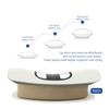 Electric Waist Traction Massager Adjustable Vibration Lumbar Traction Massager Waist Spine Support Waist Back Massage Machine