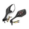 Foldable Motorcycle Rearview Mirrors with Turn Signal for Honda CBR1000RR (2008-2016)