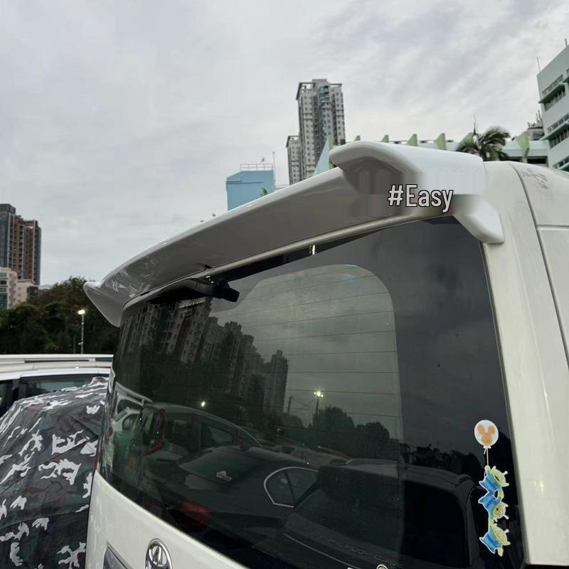 Toyota Hiace 2019-2023 Rear Roof Spoiler - No-Punch Sport Edition
