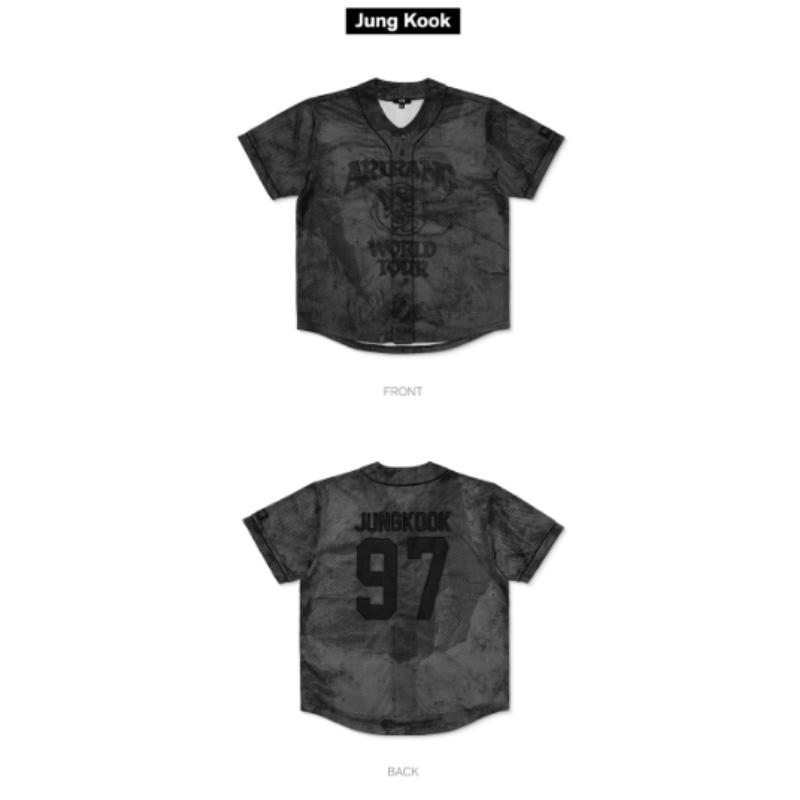 [Kauf vor Ort in limitierter Auflage] BTS WELTTRAUFFÜHRUNG MERCH MITGLIED S/S TRIKOT