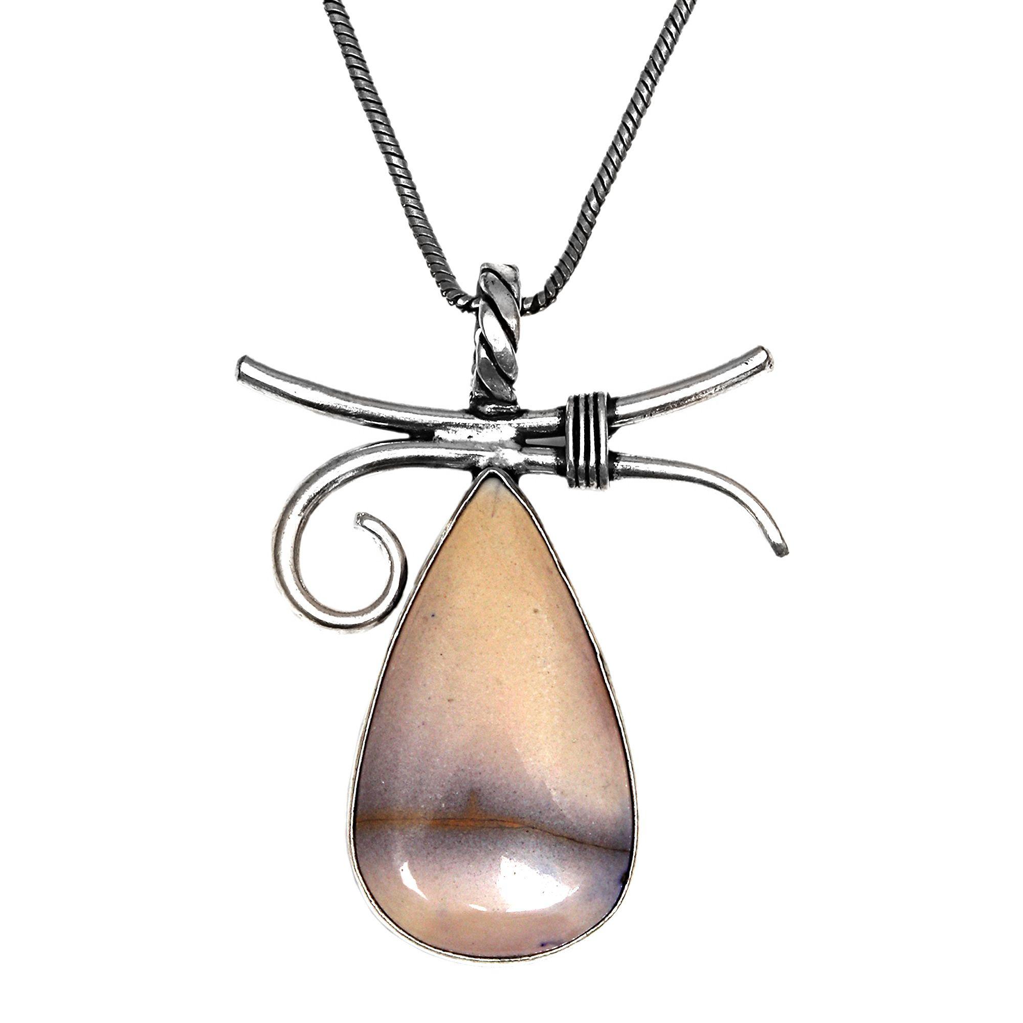 

Pink Opal Gemstone Handmade Women s Unisex Silver Jewelry Pendant 2 2 рожевий