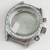 40MM Stainless Steel Watch Case for VK63/VK64 Movements, Multifunctional Speedmaster Style