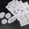 1/10Pcs Water-Soluble Non-Woven Back Adhesive Lining Printable Lining Cloth Clothing Accessories For Computer Manual Embroidery