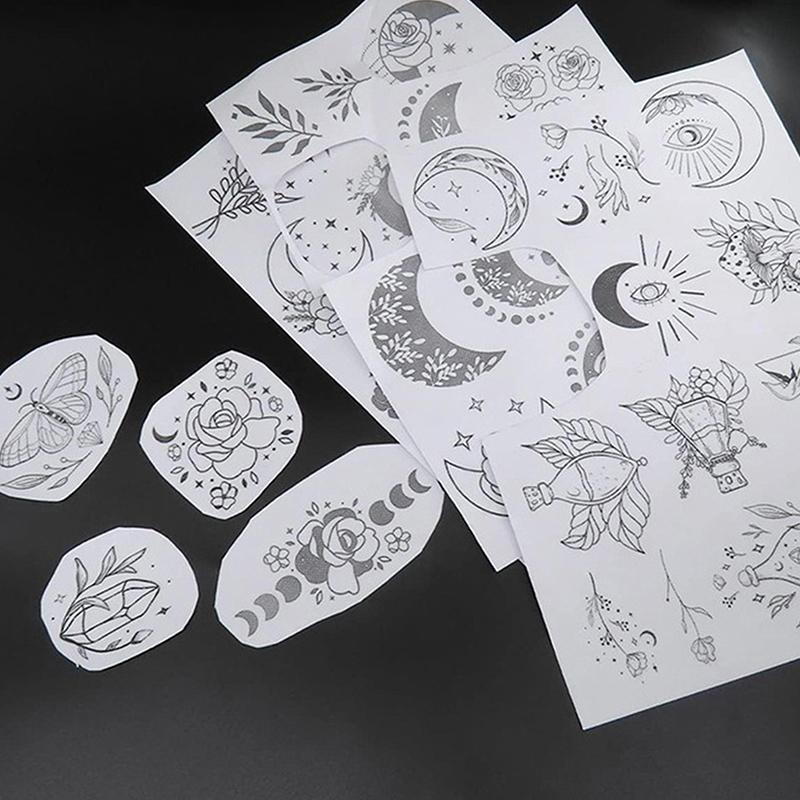 1/10Pcs Water-Soluble Non-Woven Back Adhesive Lining Printable Lining Cloth Clothing Accessories For Computer Manual Embroidery