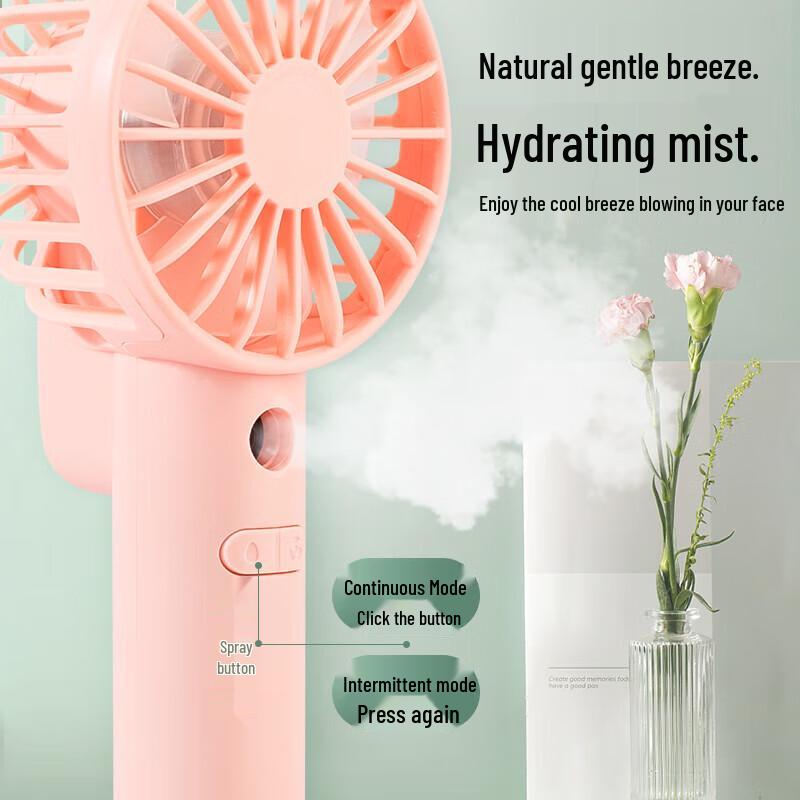 Pabei 350ML Smart Thermos & Portable Spray Fan Set