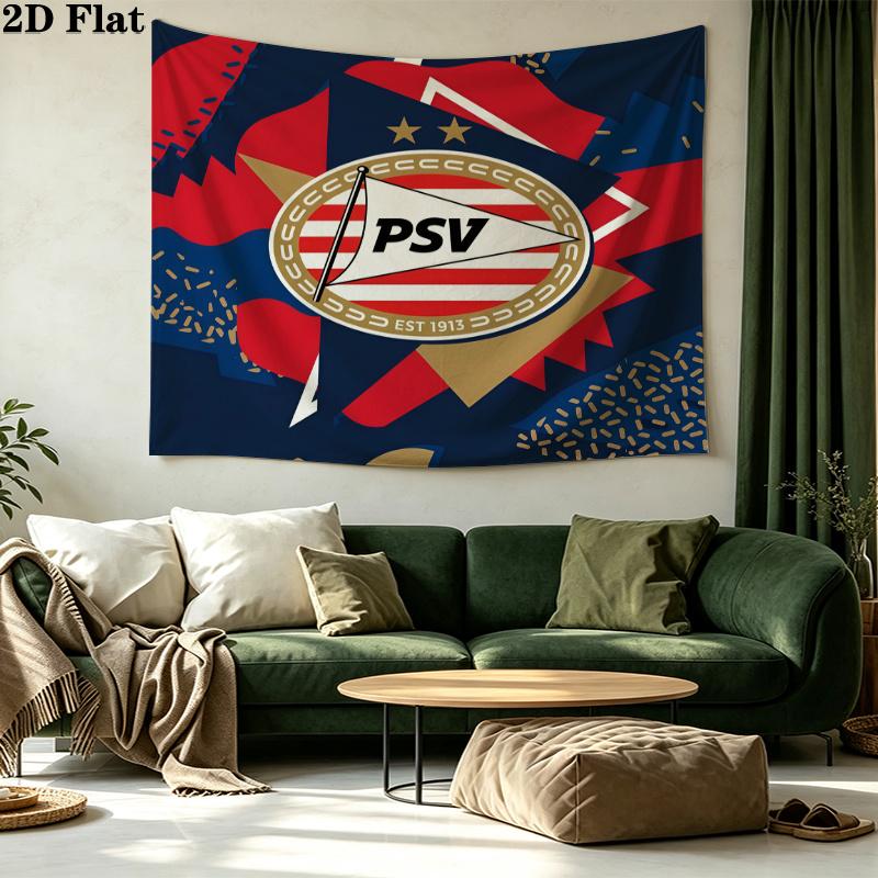 PSV Eindhoven Printed Tapestry – Wall Hanging for Bedrooms, Dorms, and Home Decor