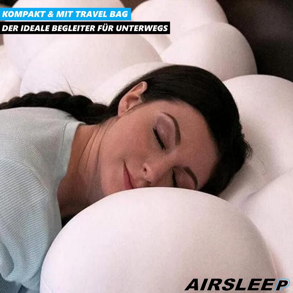 AIRSLEEP 3D Ergonomic Sleeping Pillow Cloud Pillow All-Round Pillow Memory