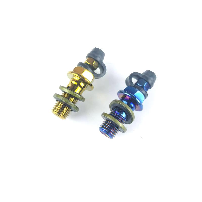 Bremsbolzen Motorrad M10 x 1,25 Bremsleitungsschraube Banjo-Schraube Universelle Bremskupplungs-Bremssattelschrauben Bolzen Fußpumpenbolzen