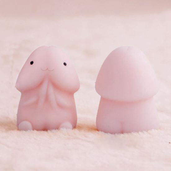 Kawaii Cute Soft Mochi Penis Boob Breast Squ-ishy Focus Squ-eeze Funny Joke Gift