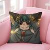 Classic Gritty Japanese Manga GGachiakuta Cushion Cover Pillow Case Soft Skin Friendly Fabric  Concealed Zipper