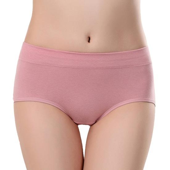Cotton Underwear for Women Soft Breathable Mid Rise Hipster Panties Full Coverage Ladies Stretch Briefs
