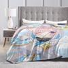 Hololive Blanket Soft Warm Flannel Throw Blanket Cover for Bed Living room Picnic Travel Home Couch