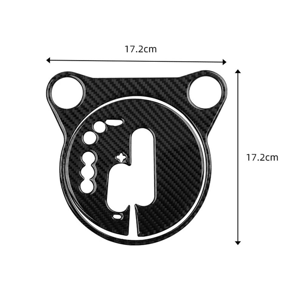 Pro Nissan 370Z 2009-2020 Z34 2ks Kryt panelu řadicí páky interiéru z uhlíkových vláken