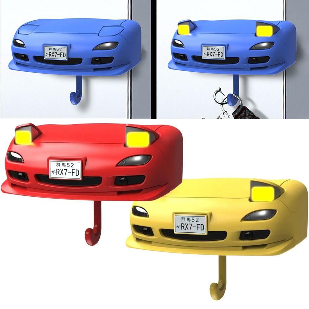 Light Initial Keychain Holder Wall Mount Key Hangers Creative Entrance Key Hooks