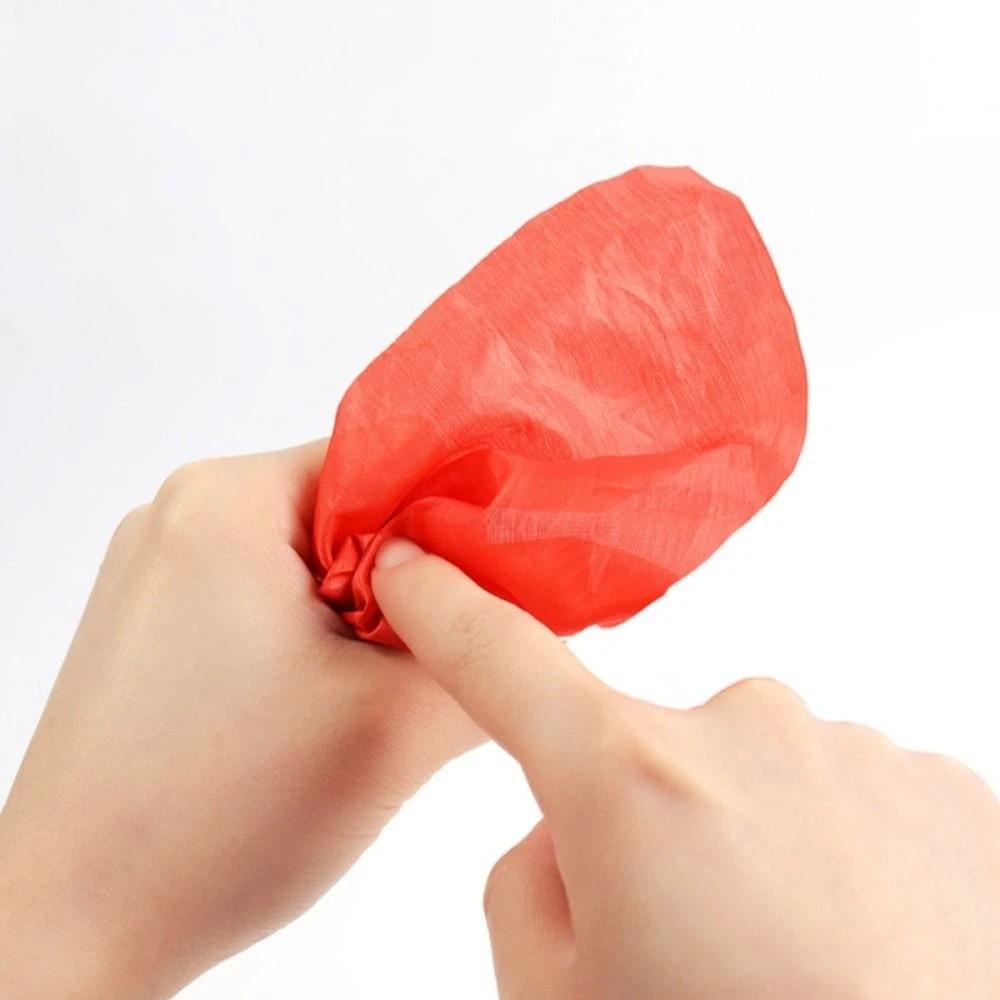 5Pcs Red Silk Magic Prop Fake Finger Finger Magic Trick Prop Fake Thumb Tip Close Up Magic