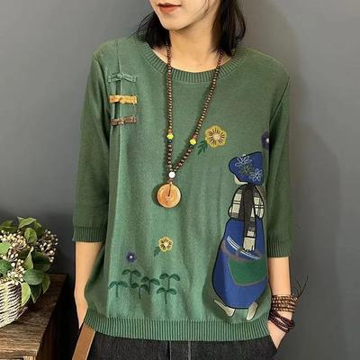 Sweater for Women Oversize Winter Thickened Pullover Warm Knitted Striped Stretchy Long Sleeve Jumper Sweater Tops