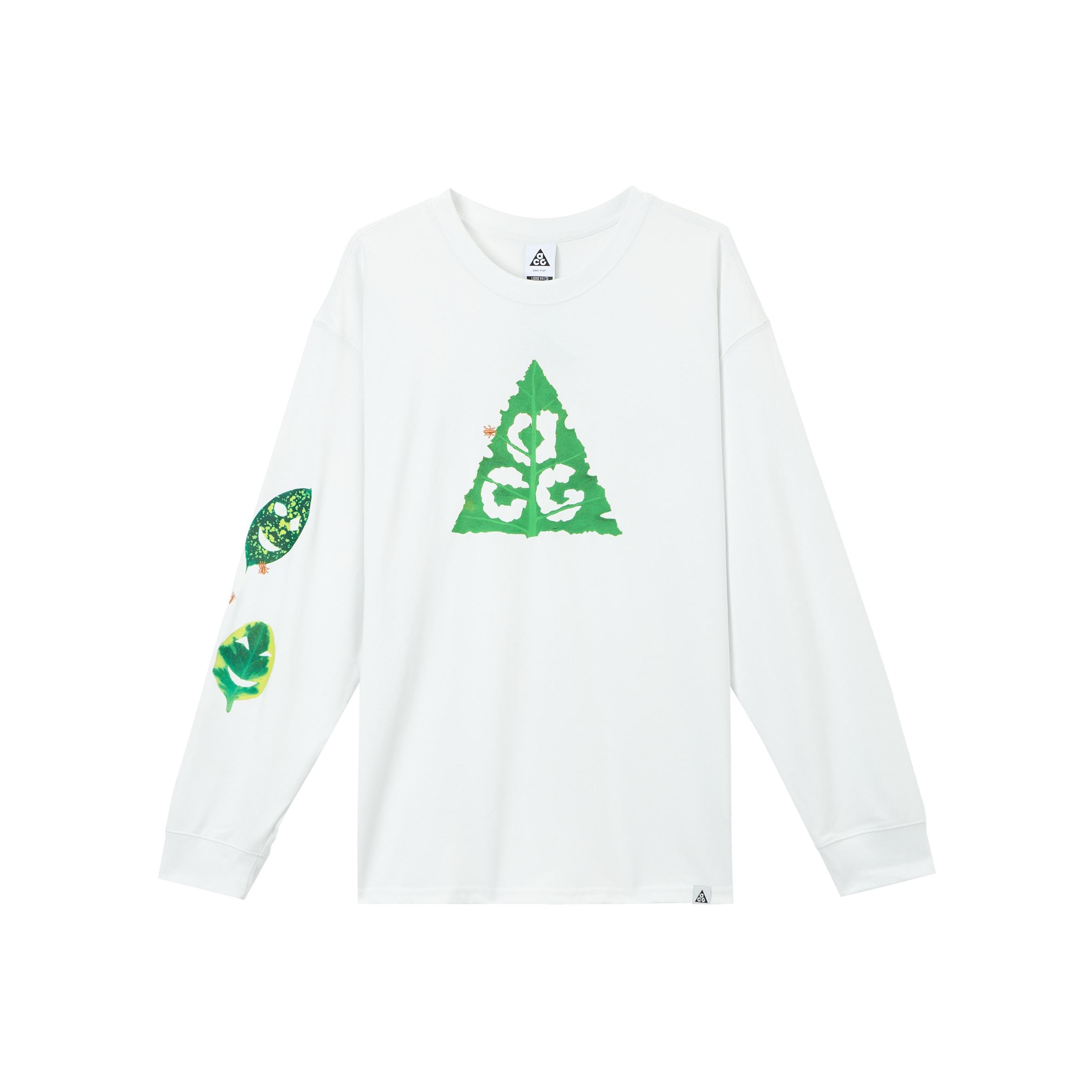 Мужская футболка с длинным рукавом Nike ACG Series ACG DF LS OC ANTS, дышащая, белая, HJ0803121 M