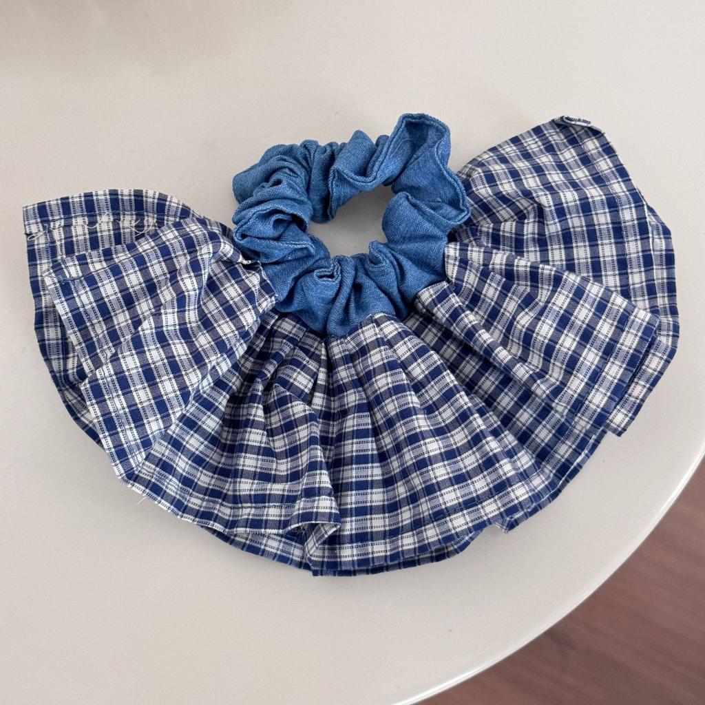 Large Big Hair Bands for Girls Women Ties Accessories Korean Elastic Scrunchie Rubber Vintage Popular Leading Fashion Kpop