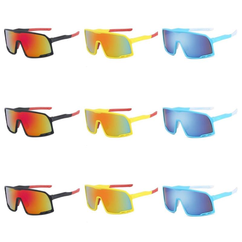 

9pcs Outdoor Cycling Sports Sunglasses UV400 Men and Women Mountaineering Large Goggles