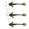 Soft Lure 4.5g 3.5in 90mm 12PCS/Lot Fishing Swimbait Lure Set Tail Worm Saltwater/Freshwater Fishing Baits