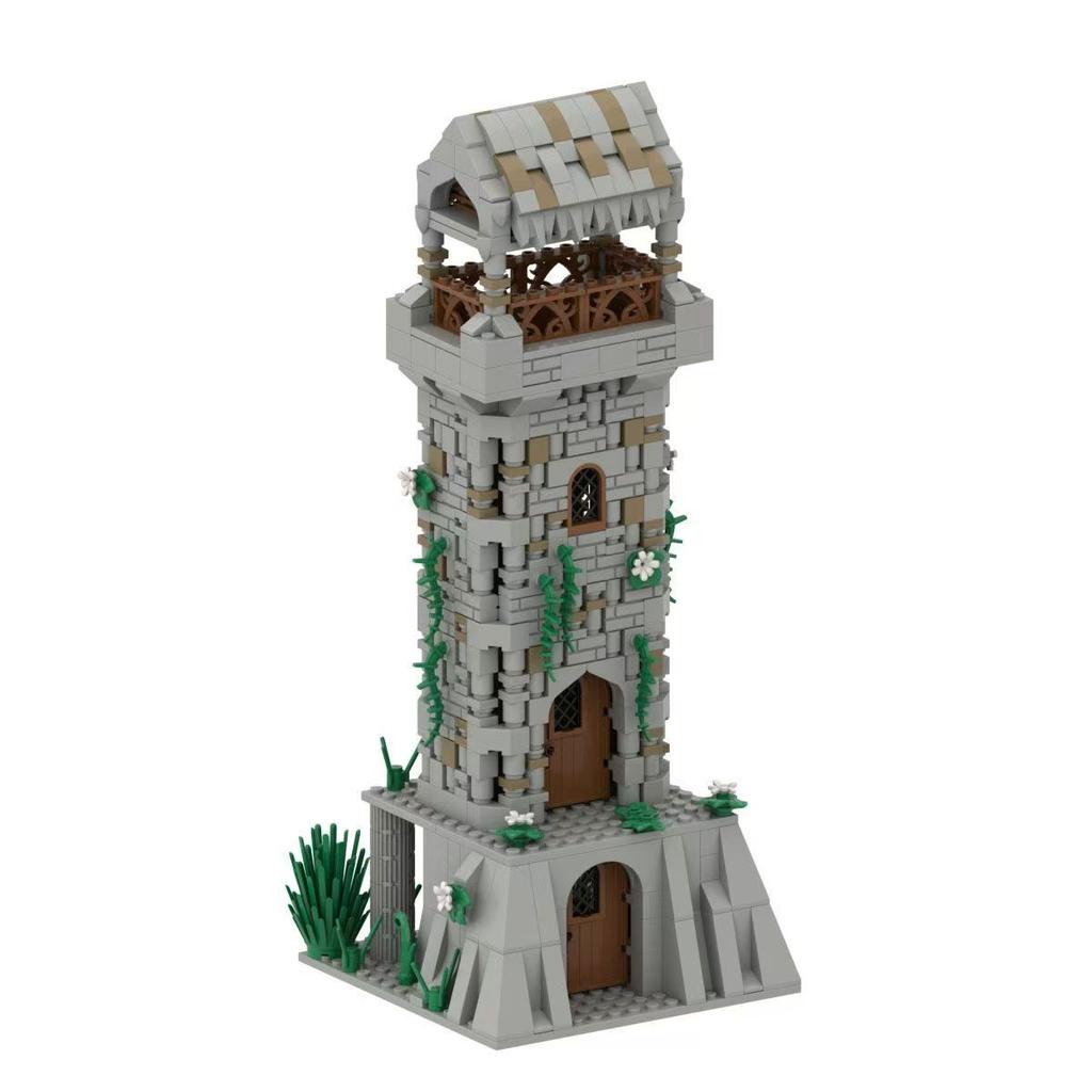 Medieval Castle Building Blocks Set Knight Outpost Creative Model Bricks Kit Educational Construction Toys for Boys Kids