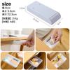 Of Mini Storage with Desk Storage Stationery Storage (RONGUI) [Set 2] Under-Desk Drawer, Small, Double-Sided Tape, Box, (Gray)