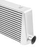 Universal Front Mount Intercooler, 3" Inlet/Outlet Aluminum Turbo Intercooler, Coresize 24"x12"x4", Overall size 31"x12"x4"