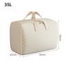 Large Capacity Storage Bag Gray Corrugated Storage Box Clothing Moving Travel Storage Bag Foldable Quilt Container
