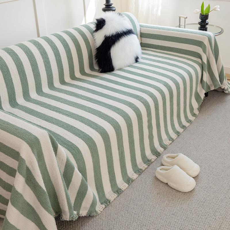 

Скандинавский стиль Высококачественный чехол для дивана Утолщенная ткань для чехла дивана Четырехсезонный Чехол для дивана с защитой от царапин кошек Одеяло для дивана 180*130cm