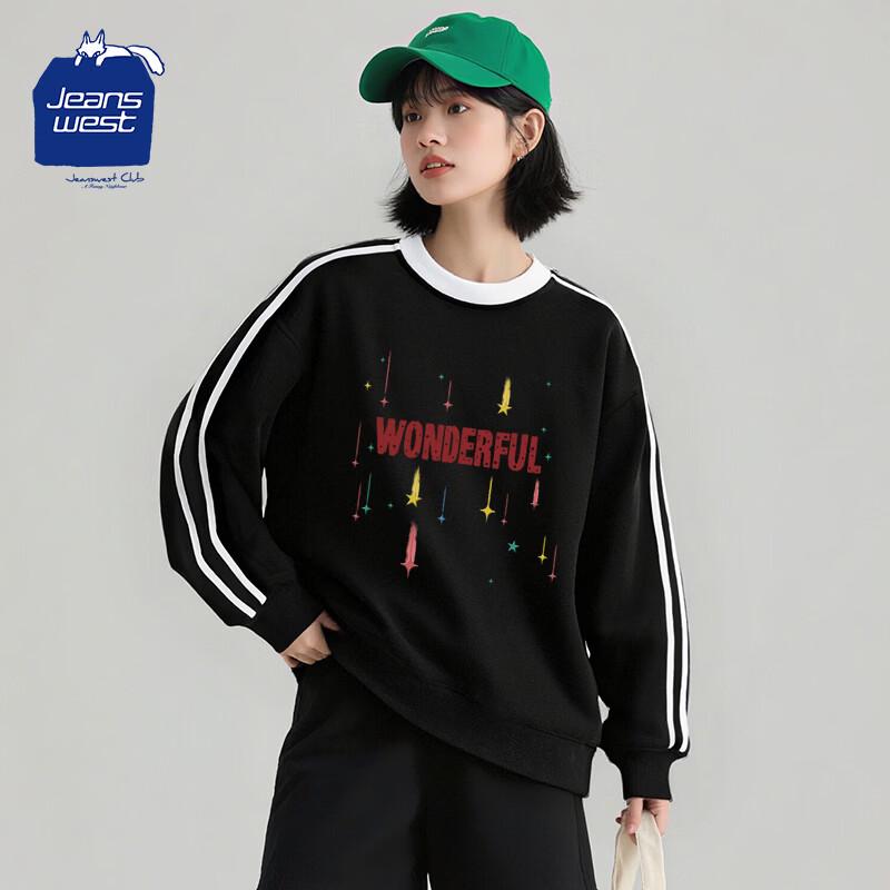 Jeanswest Club Women s Wonderful Meteor Graphic Sweatshirt M