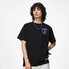 Li-Ning Badfive Series Deception Kurzarm Grafik T-Shirt Herren Tops Schwarz AHST303-2