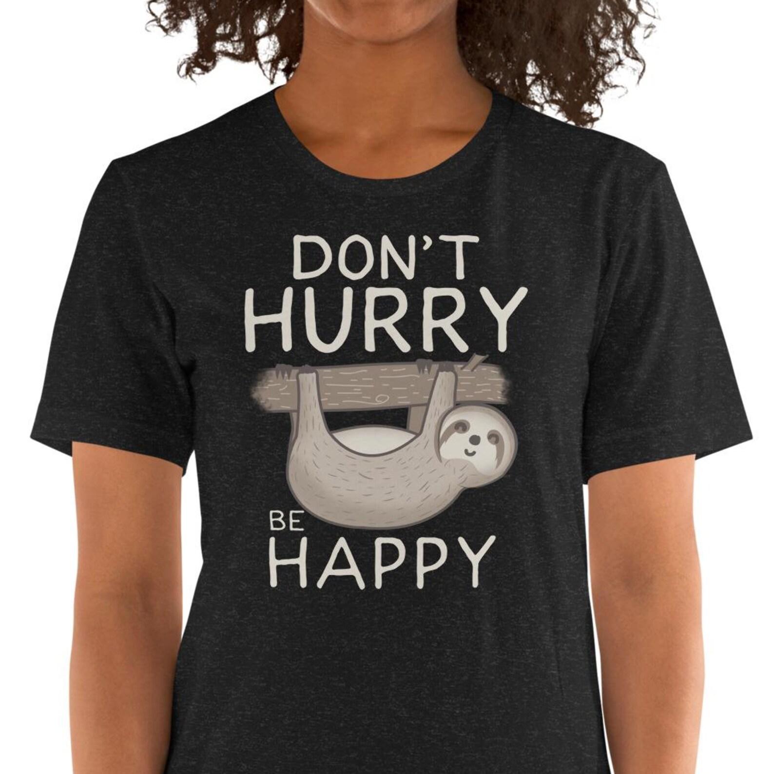 Sloth, Relax, Unisex t-shirt M