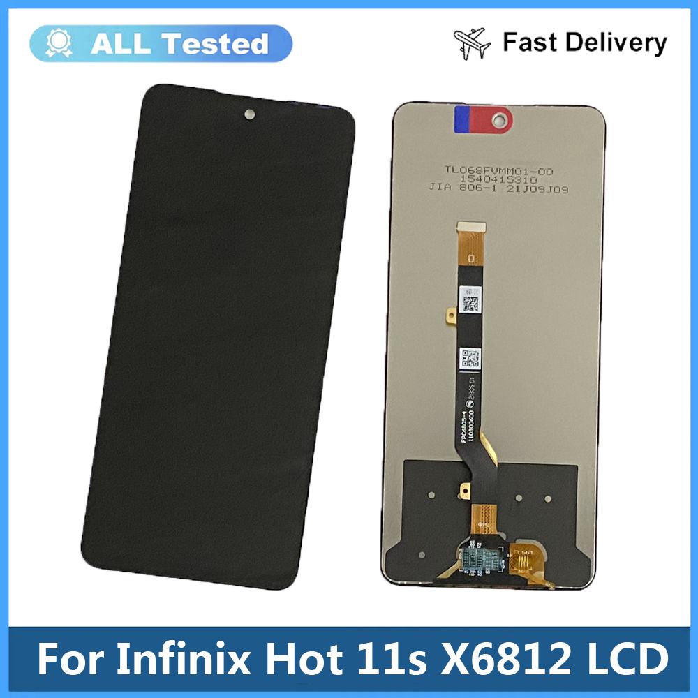 

LCD Screen and Digitizer Full Assembly For Infinix Hot 11s X6812 X6812B