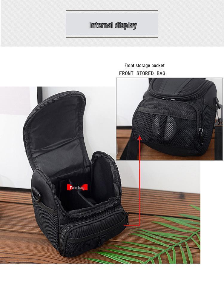 Canon Nikon D40 Mirrorless SLR Camera Shoulder Bag - Crossbody Photography Bag