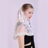 Women's Lace Catholic Veil for Church Head Covering Flowers Chapel Scarf Mass Shawl Kerchief Hair Accessories